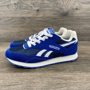 Reebok Classic Jogger Sneakers Womens 7.5 Blue Suede Retro Athletic Shoes